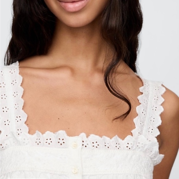 NWT gap x doen white eyelet dress - Picture 6 of 7